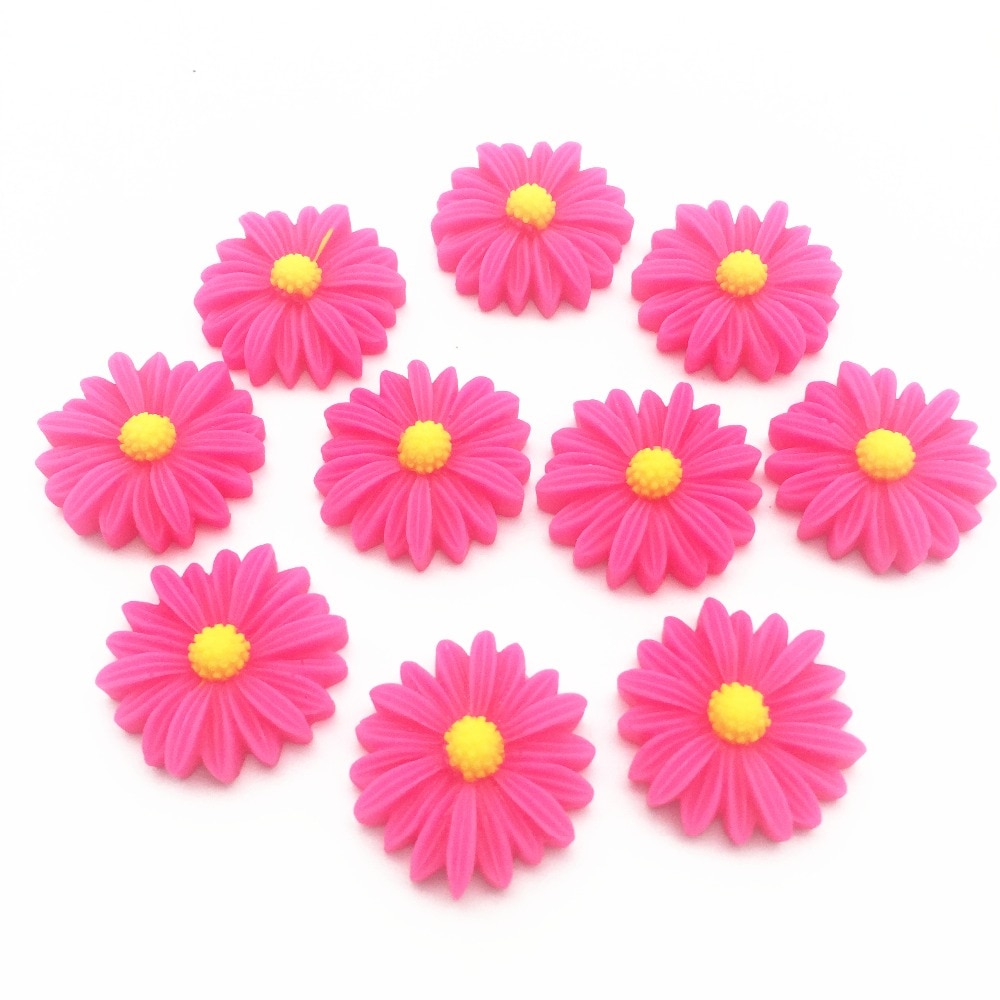 20pcs 23mm ȫ ũ    ī  Flatbacks..